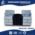 Brick Wall Stretch Rubber Aluminum