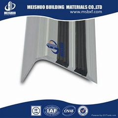 Aluminum Profile Anti Slip Anodised Aluminum Stair Nose Trim