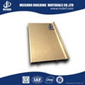 Commercial Building Wall Surface Dust Proof Firerated Aluminum Baseboard  1