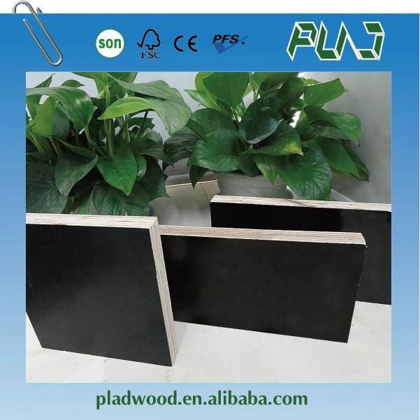  plastic plywood, plastic film faced plywood, plastic shuttering plywood  3