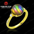 GS0000244 18K FS Cat's Eye Gold Jewely with Diamond 5