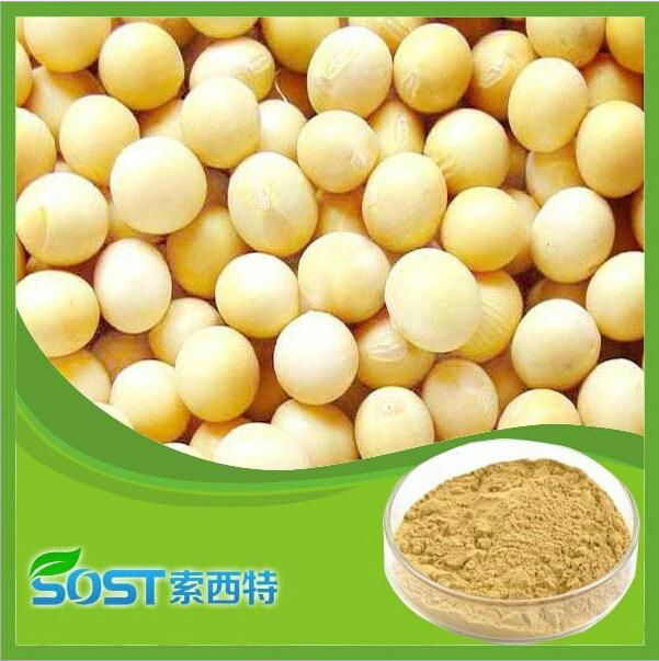 Herb extract natural soy isoflavones powder,soy isoflavone extract powder 40% 