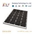 Global High Efficiency Factory direct sale pv 5w Mono Solar Panels With White Al 1