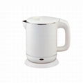 CE 1.5L elegant and practical double wall electric kettle keep warm longer cool 