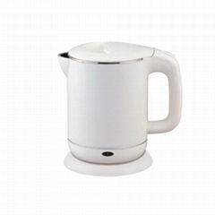 CE 1.5L elegant and practical double wall electric kettle keep warm longer cool