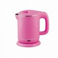 CE 1.5L elegant and practical double wall electric kettle keep warm longer cool  3
