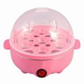 Family mini lovely egg steamer for household many colors for option,for kids coo 3