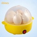 Family mini lovely egg steamer for household many colors for option,for kids coo 4