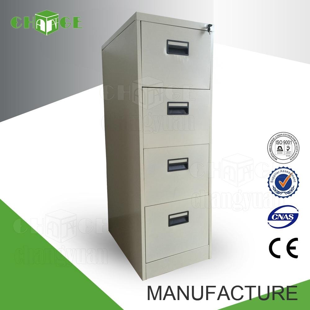 China promotional price office steel 4 drawer file cabinet  3