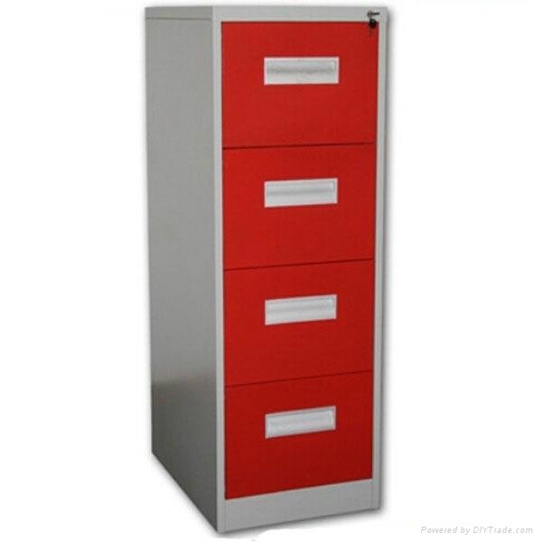 In stock vertical 4 drawer steel filing cabinet CY-D401  3