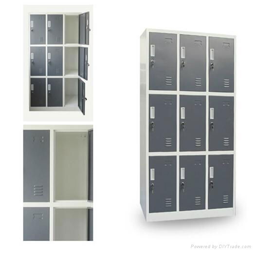 Commercial furniture different color metal storage lockers for school  2