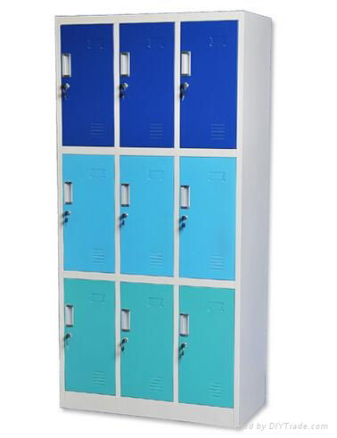 Commercial furniture different color metal storage lockers for school  3