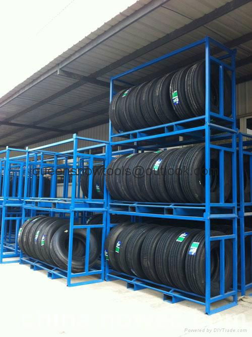 Warehouse Truck Storage Used Tire Rack for Wholesale 3