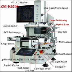 BGA Rework Station Price With Ccd Position Camera ZM-R6200 Zhuomao 