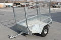 galvanzied steel fully welded tool cage trailers 1