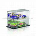 Clear acrylic car model display box/ cube display/collected box 3