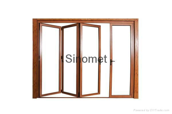 Folding door aluminum profiles for household better gate