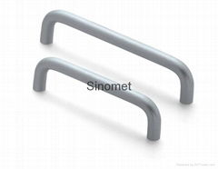 Light aluminum extrusions handle profiles in customized shapes