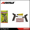 Professional tire repair kit for tubeless tires