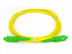 fiber optic SC APC 3meter simplex patch