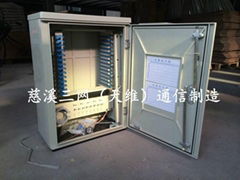 FTTH system 144 core free cable connection box