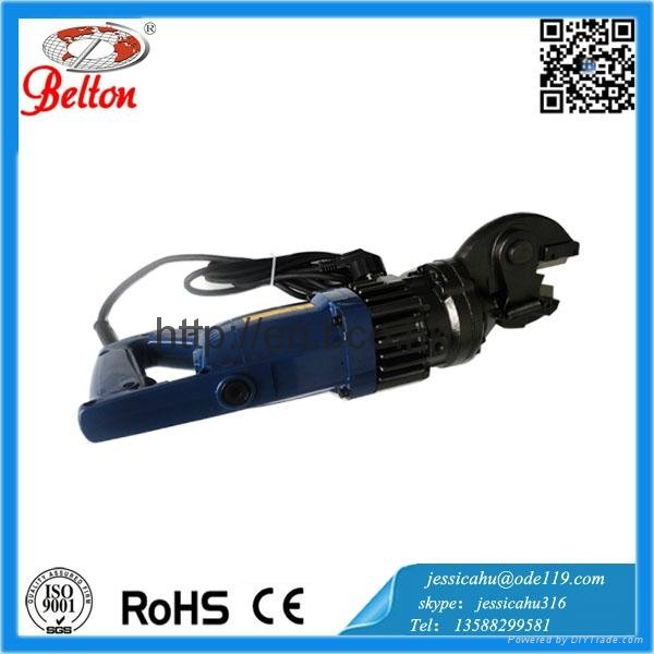 Electric hydraulic rebar cutter for construction