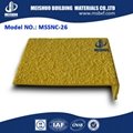 Chemical resistant no slip GRP stair treads MSSNC-26