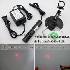 FU650AD100-FD22 3.5-25V 650-665nm 100mW red dot laser(wide voltage)