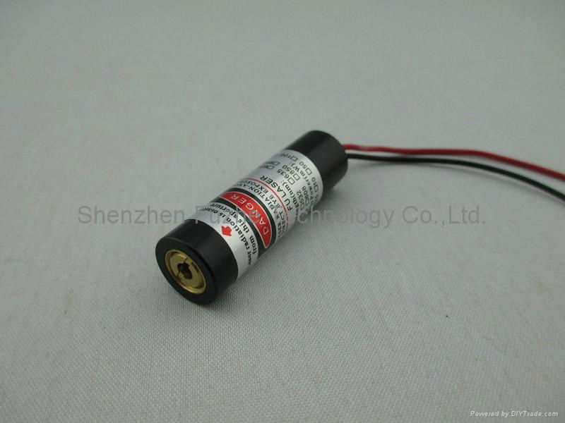 FU635AD5-BC12/BD12 635nm 5mW red dot laser module, 12*40mm 3