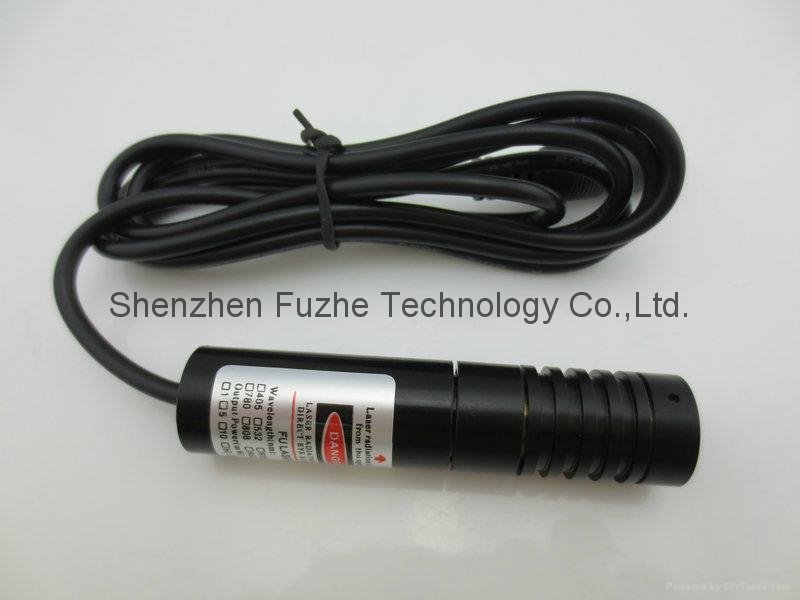 FU650AL200-GD16 650nm 200mW linear laser module adjustable red line laser