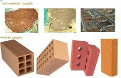 Clay brick making machine