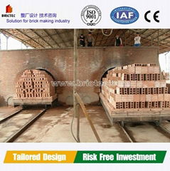 Automatic brick production line