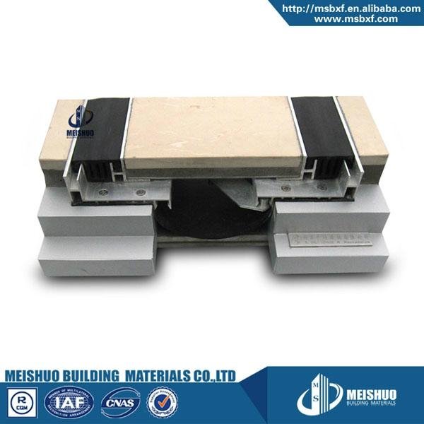 Ceramic tile floor joint covers with double rubber seals insert china supplier