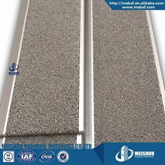 safety aluminum base carborundum anti slip stair nosing