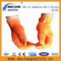 String Knit Criss Cross PVC Cover Safety Working Driving Gloves 1