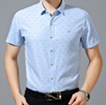 2015 new fashion men shirt short sleeve summer style 3