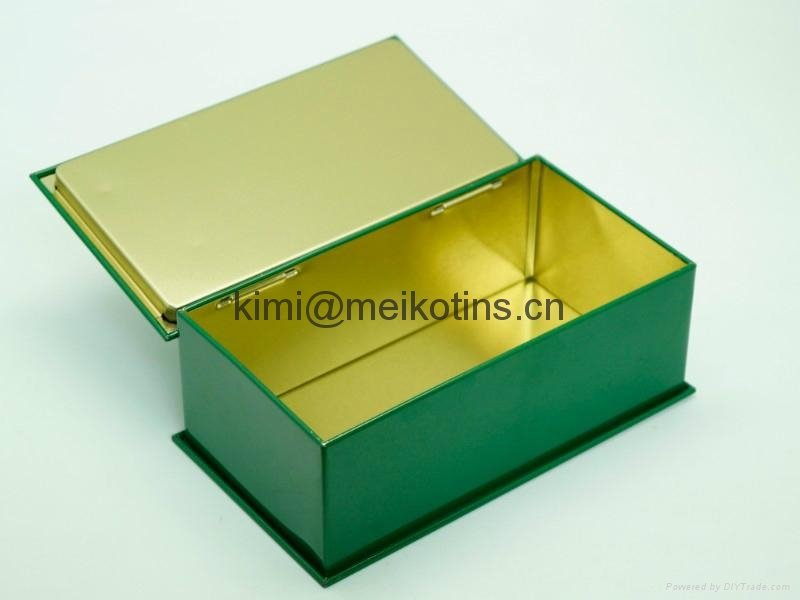  Luxury Rectangular Tin Box