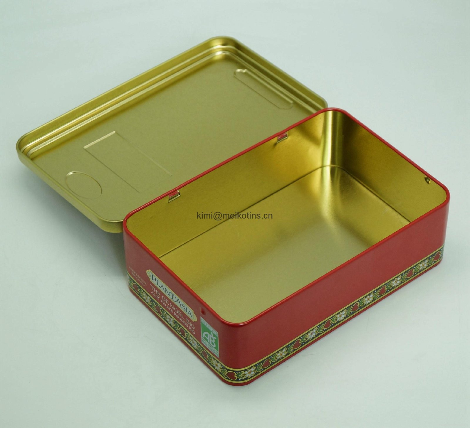  Rectangular Food Tin Box 2