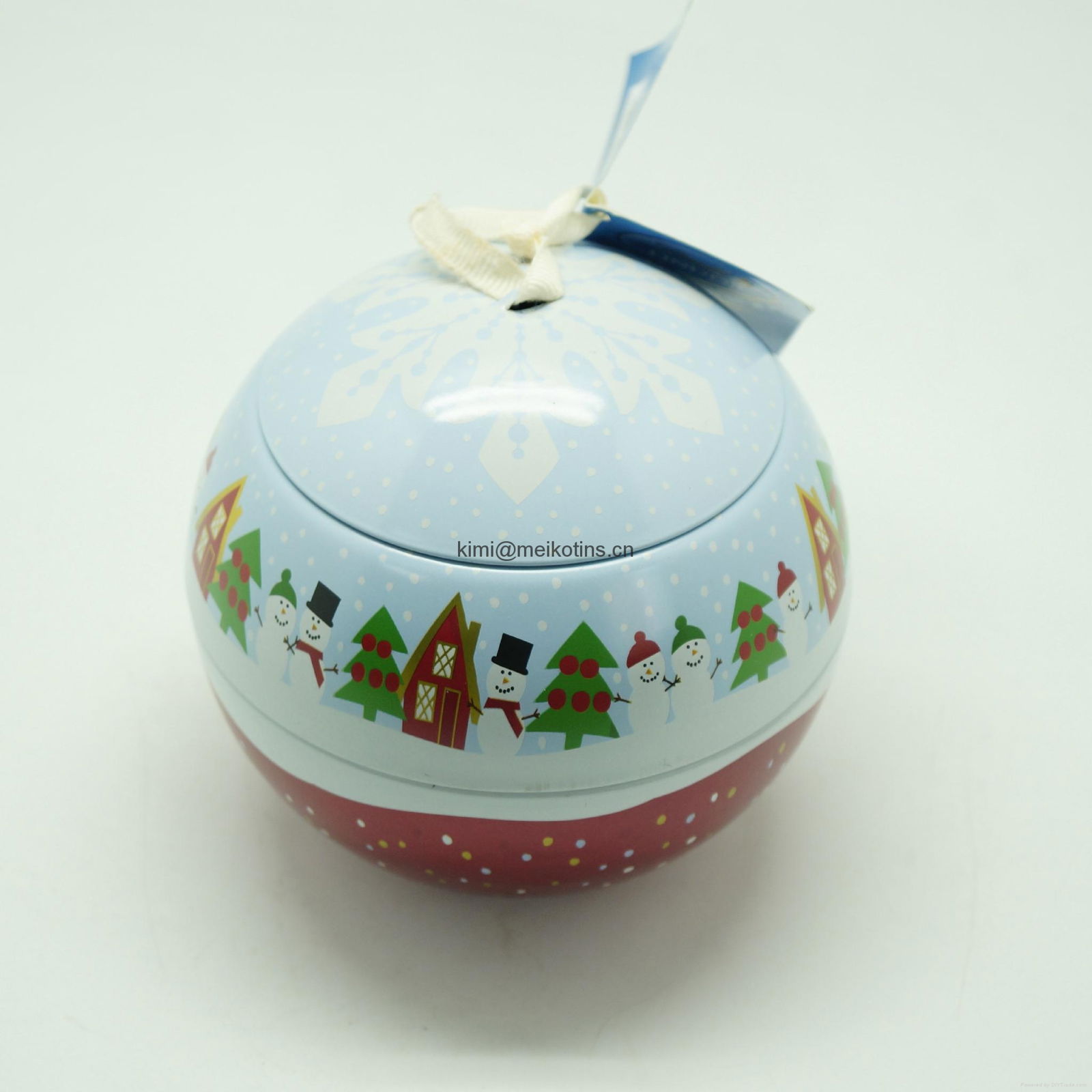 Christmas round,star,tree shape set gift tin box 4