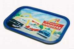 Rectangle Metal Tin Tray