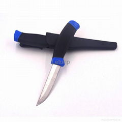 fixed blade fishing knife in PPsheath