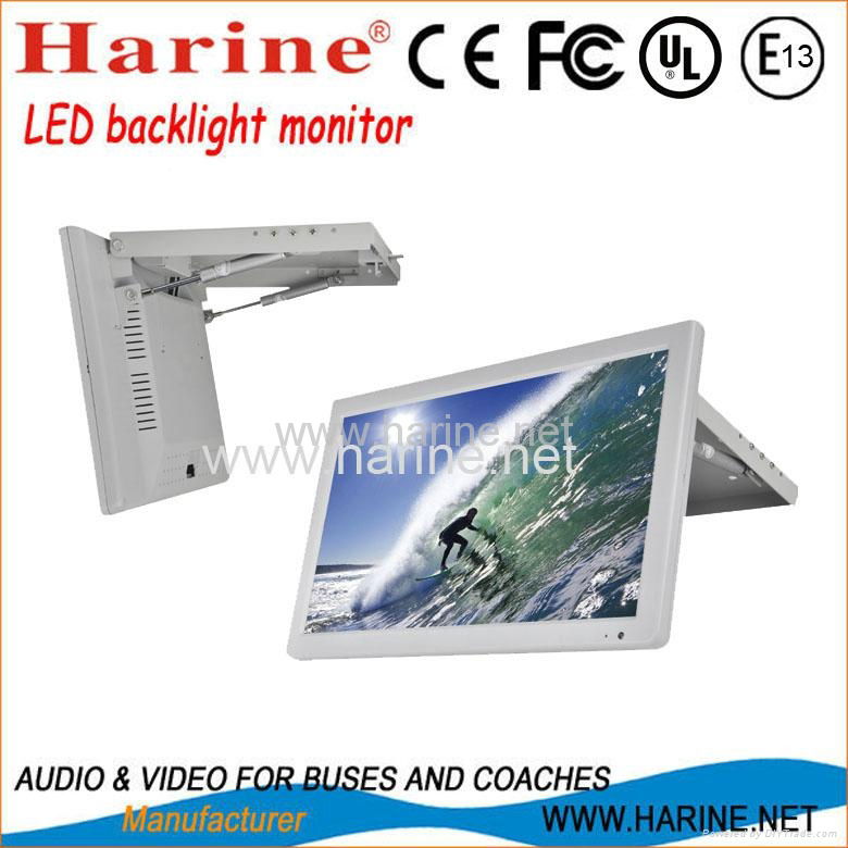 15.6 inch manual led back bus monitor