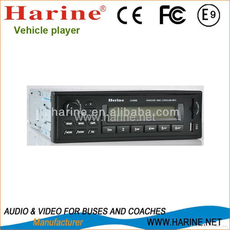 Vehicle with FM and Am radio funtion suppport USB SD CARD MP3 car mp3 player