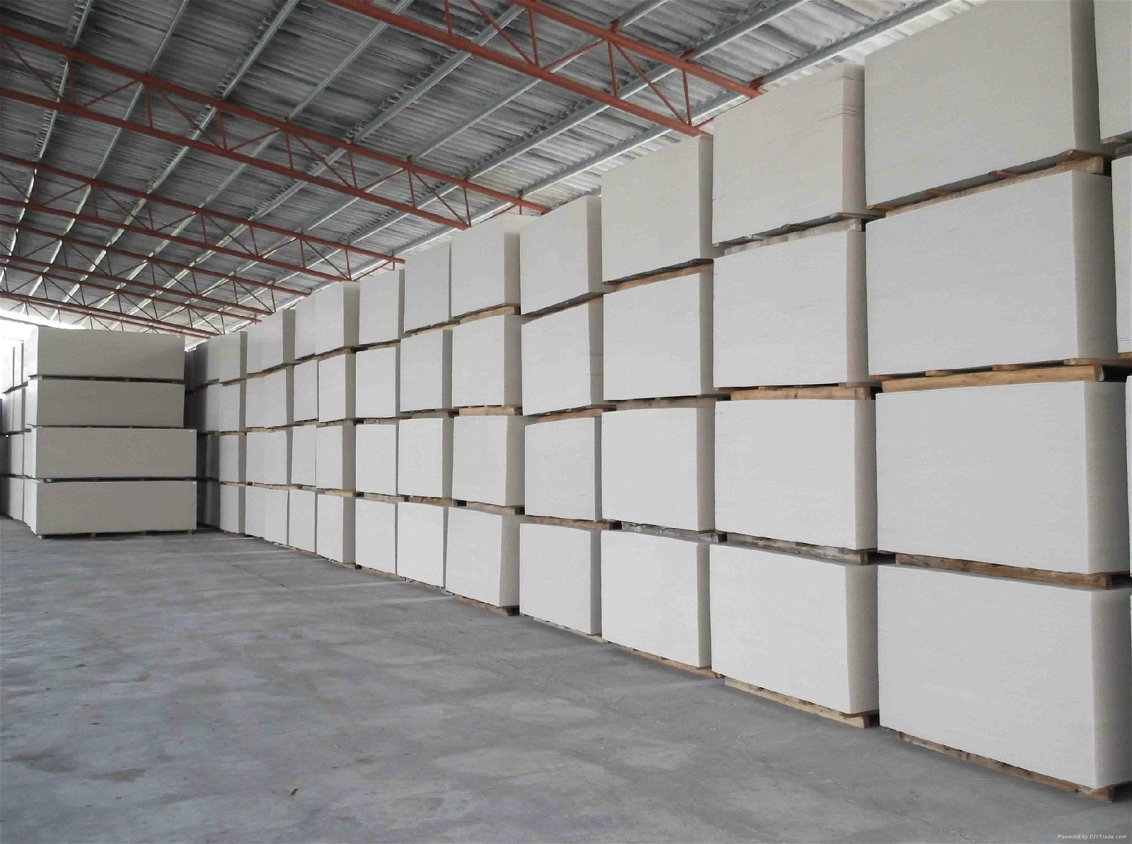ON PROMOTION white color calcium silicate panel for wall partition and ceiling 4