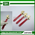 non sparking adjustable wrench 