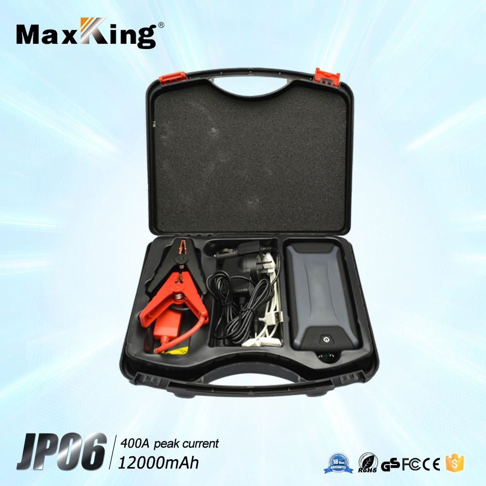 2015 new 12000mah Multi-function Emergency car battery portable jump starter pow 2