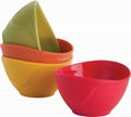 Silicone bowl--- A Variety of Colors and Styles