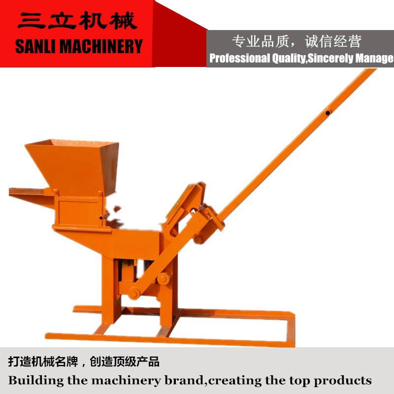 Manual no electric eco brick machine for sale QMR2-40