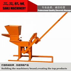 Manual no electric eco brick machine for