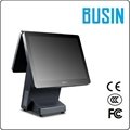 BUSIN 15" Capacitive Touch Dual Screen